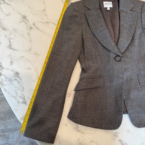 Armani Collezioni Wool Blazer - Size 4 - Picture 13 of 14